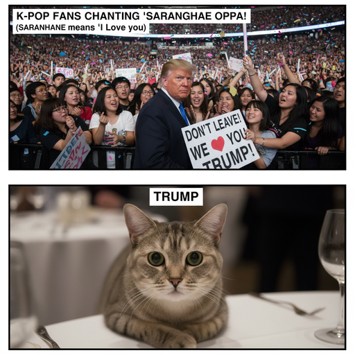 When Trump Learns K-Pop Never Quits
