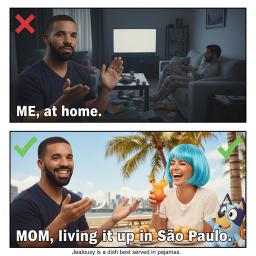 When Your Mom’s in São Paulo Living Her Best Life While You're Stuck