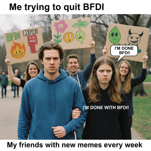 When You Try to Win but Just Can't Quit BFDI