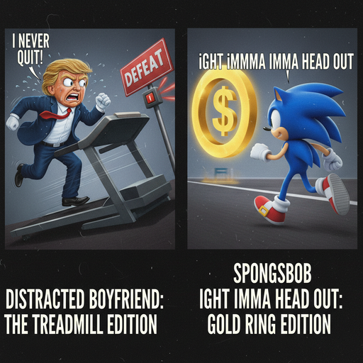 When you never quit, but also make questionable choices.