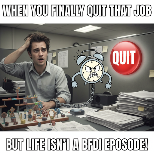 When You Realize Work Isn't a Game Show