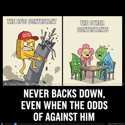 When You Channel Your Inner Trump in a BFDI Challenge