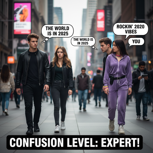 When You Forget It's 2025 but Think It's Still 2020!