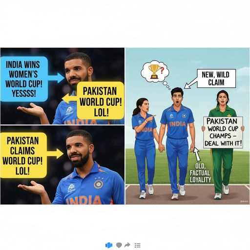 When World Cup Dreams Clash: India vs. Pakistan Edition