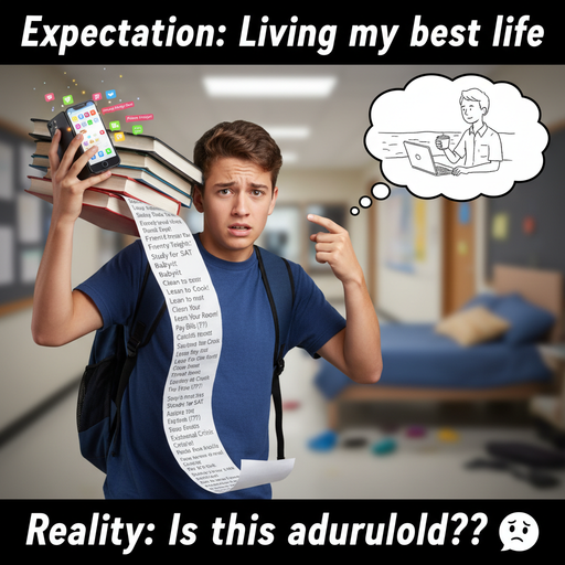 When you're a teen and life hits differently