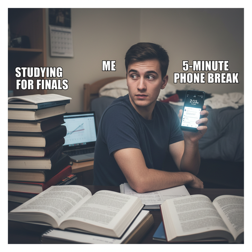 When 5 Minutes Turns Into a Study Nightmare