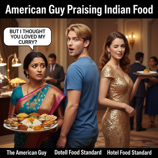 Culinary Clash: American vs. Indian