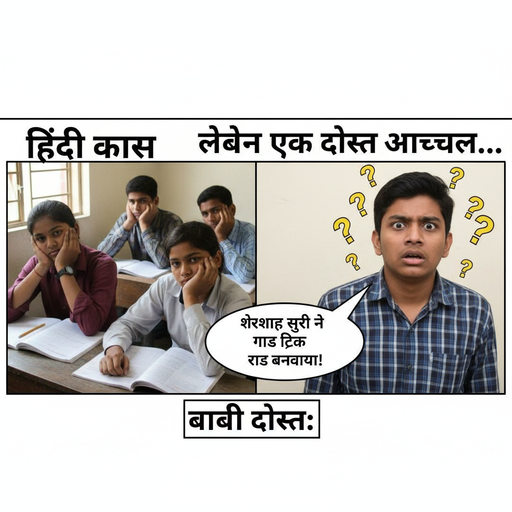 जब हिंदी क्लास में सब बोर हो रहे हों