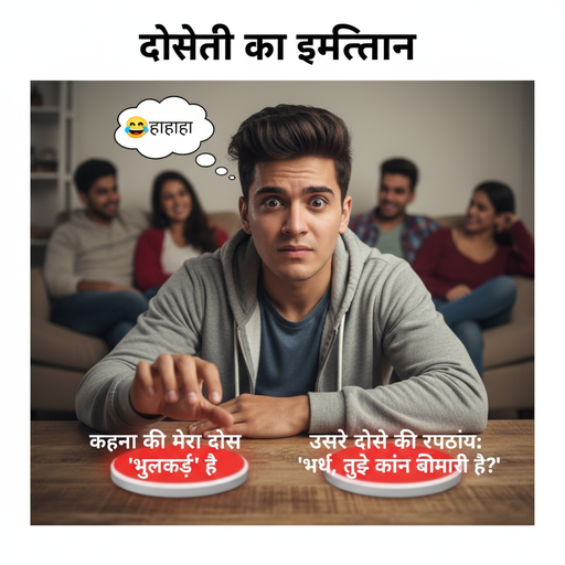 जब दोस्त याददाश्त खो देता है!