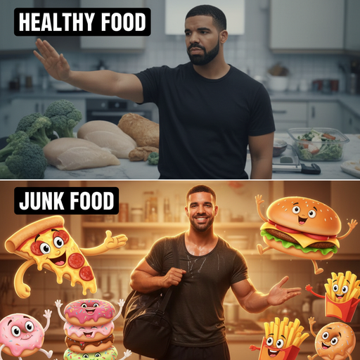 When You Swear You'll Quit Junk Food but It Keeps Calling You