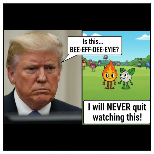 When Trump Promises to Keep Watching BFDI