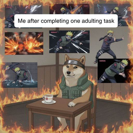 When You Finally Level Up in Life Like Naruto