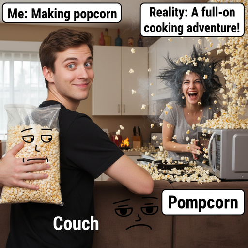 When You're Just Trying to Snack but End Up Cooking Five Courses