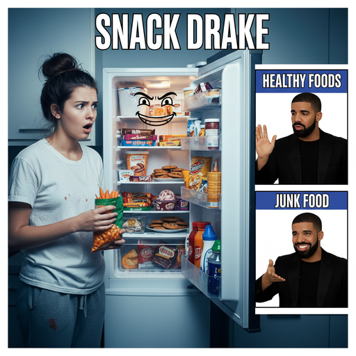 When You're Trying to Eat Healthy but Junk Food Calls Your Name