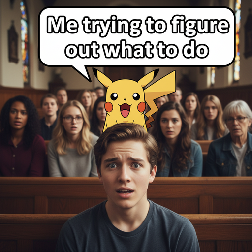 First Time in Church: That Awkward Moment