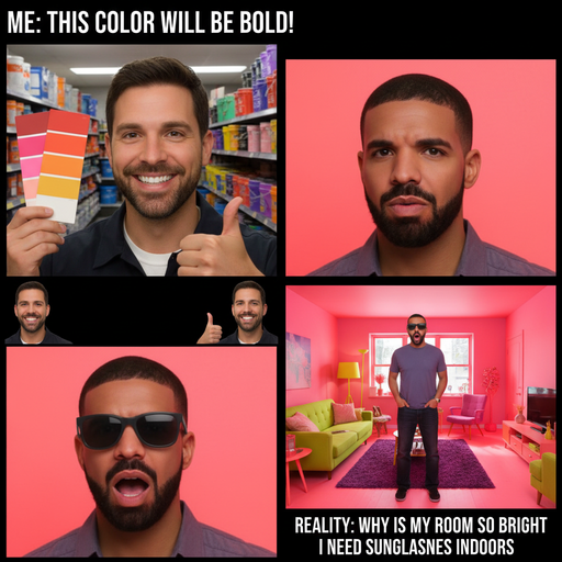 When You Pick the Wrong Color for Your Room