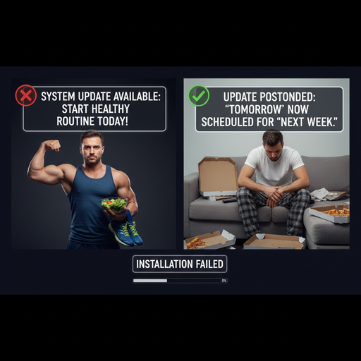 The never-ending tomorrow dilemma