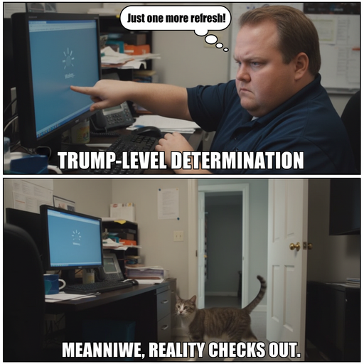 When your WiFi drops but you still keep refreshing the page