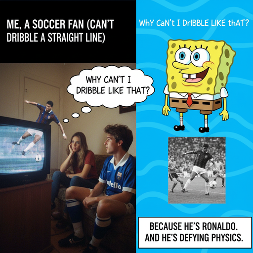 When You Realize Ronaldo's '99 Skills Are Ancient History