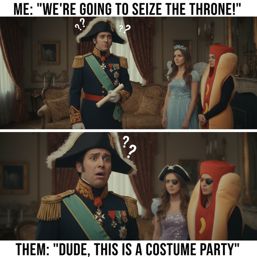 When Your Friend Wants to Rule a Kingdom