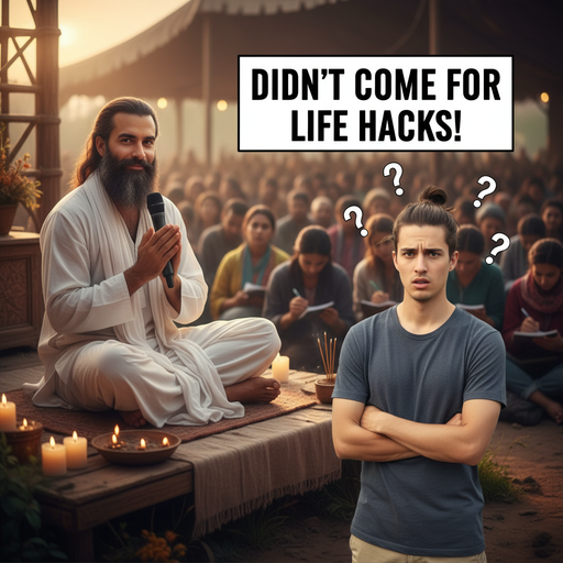 When Your Godman Turns Out to Be a Life Coach