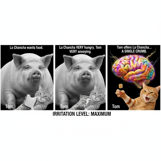 When La Chancha and Tom are roommates