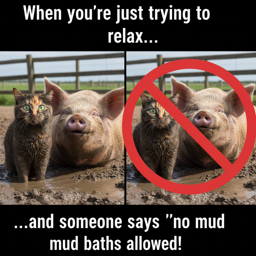 When Your Cat Thinks It's a Pig: An Animated Adventure