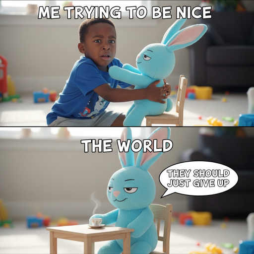 Cuando tu coneja tiene más estilo que tú