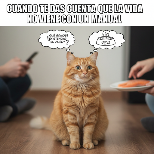 Cuando el gato tiene una crisis existencial