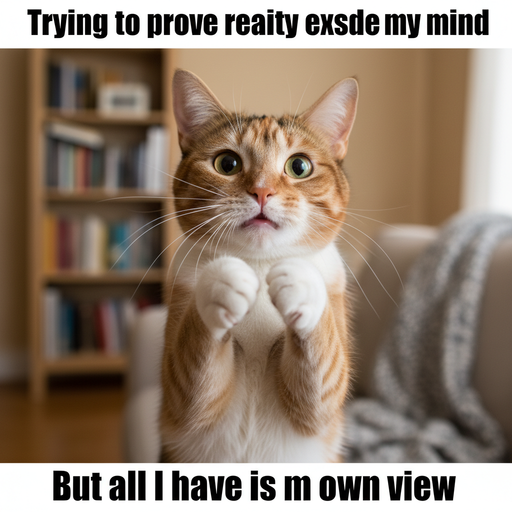 When you can't convince others your mind's reality is real