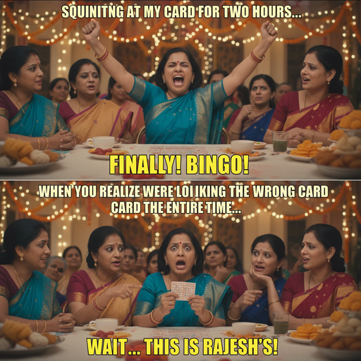 Desi Bingo Night: The Struggle is Real!