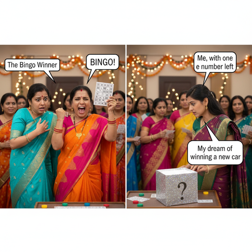 Desi Bingo Night: A Roll of the Dice!