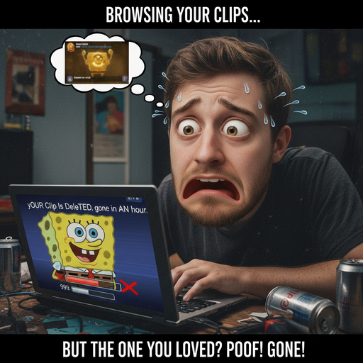 When you forget to pin your favorite clip, and it vanishes
