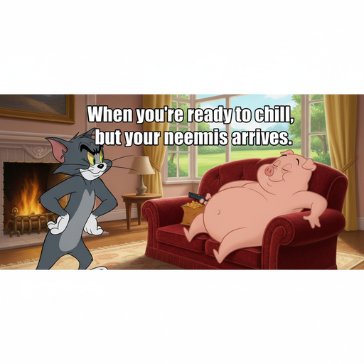 When Your Chill Vibes Meet Cat Drama