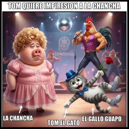 Cuando Tom intenta impresionar a la Chancha