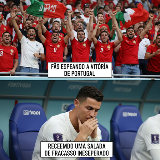 Quando você torce para o Ronaldo e o time perde