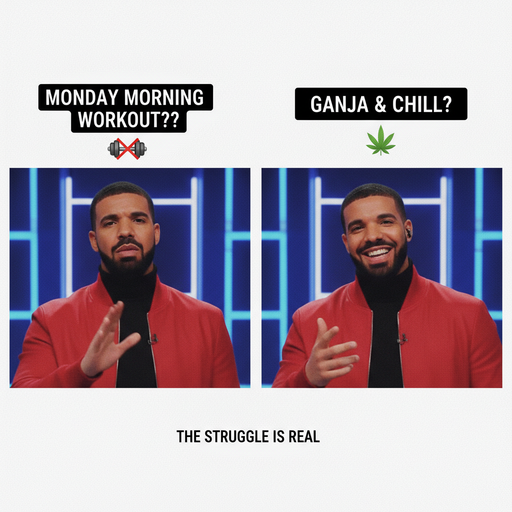 When Monday Hits Hard: Ganja Edition