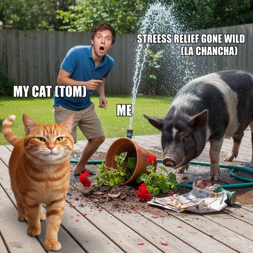 When Your Pet Relieves Stress But Also Creates More Chaos