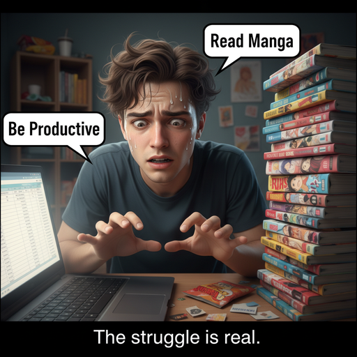 When Manga Takes Over Your Life