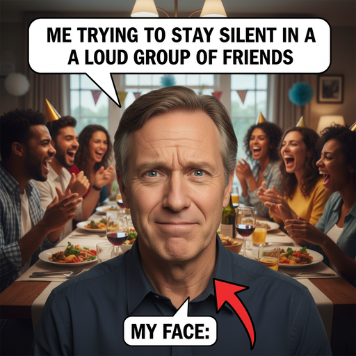 When You Try to Keep Quiet but Everyone Notices