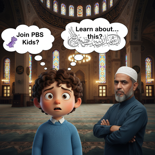 When PBS Kids Meets Mosque Adventures: A Hilarious Twist!