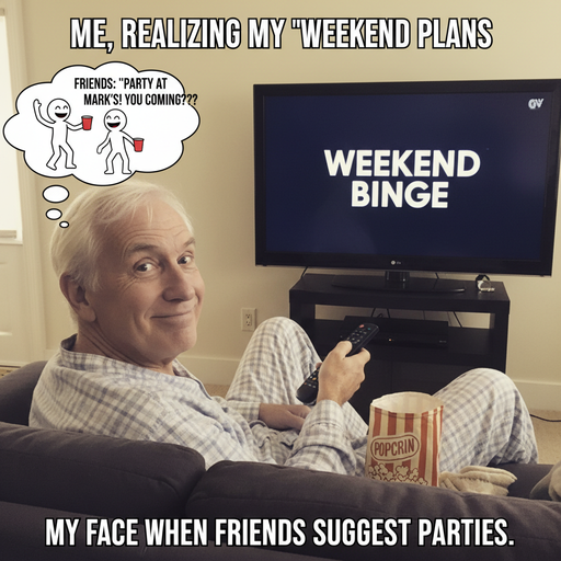 When You Admit to Being Home Alone Again