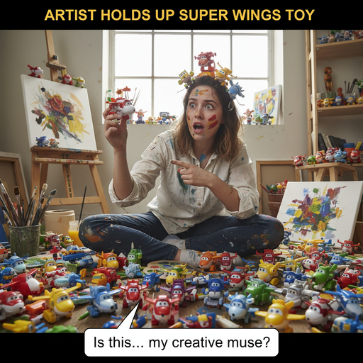 When the Super Wings Take Over Your Hobby Space