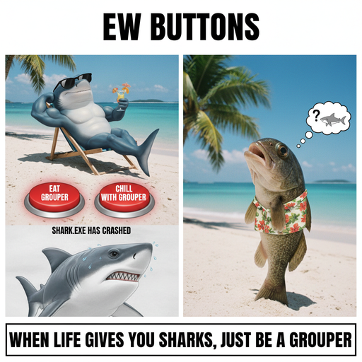 When You're the Gag Grouper in Life's Ocean