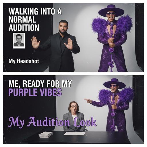 When You Nail the Purple Minion Audition!
