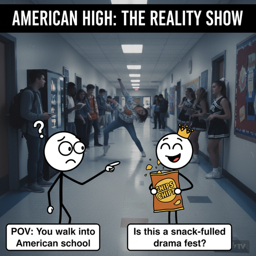 When American Schools Make You Feel Like You're in a Reality Show