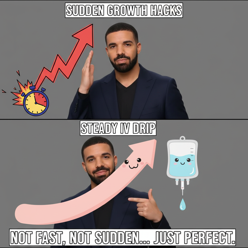 When IV bags bring a 'gentle' boost!