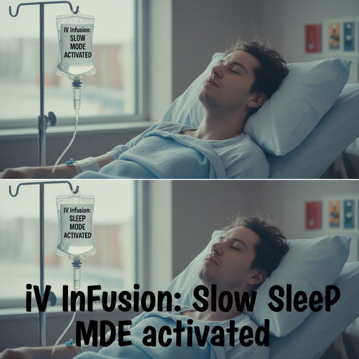 When your nap feels like an IV drip