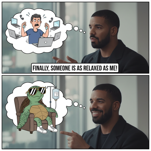 When Your IV Infusion Is Going Smoothly and Your Pet's Stylish