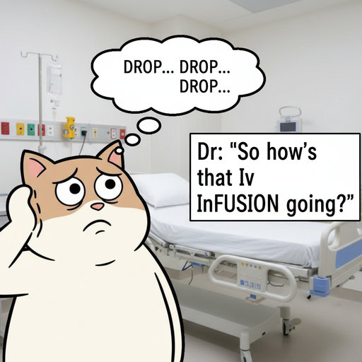When You Try to Explain IV Infusion But Only Know Drops
